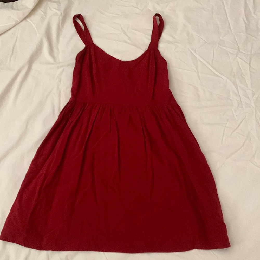 Red sundress